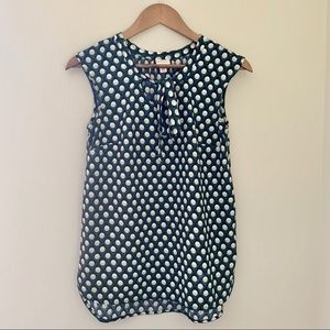 Merona Tie Front Sleeveless Top Size XS